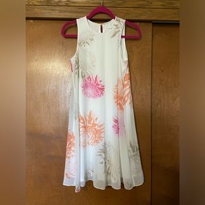Calvin Klein floral dress